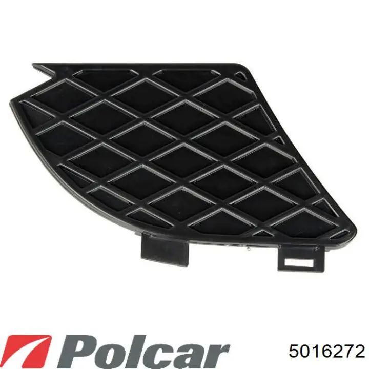 Решітка переднього бампера, права 5016272 Polcar