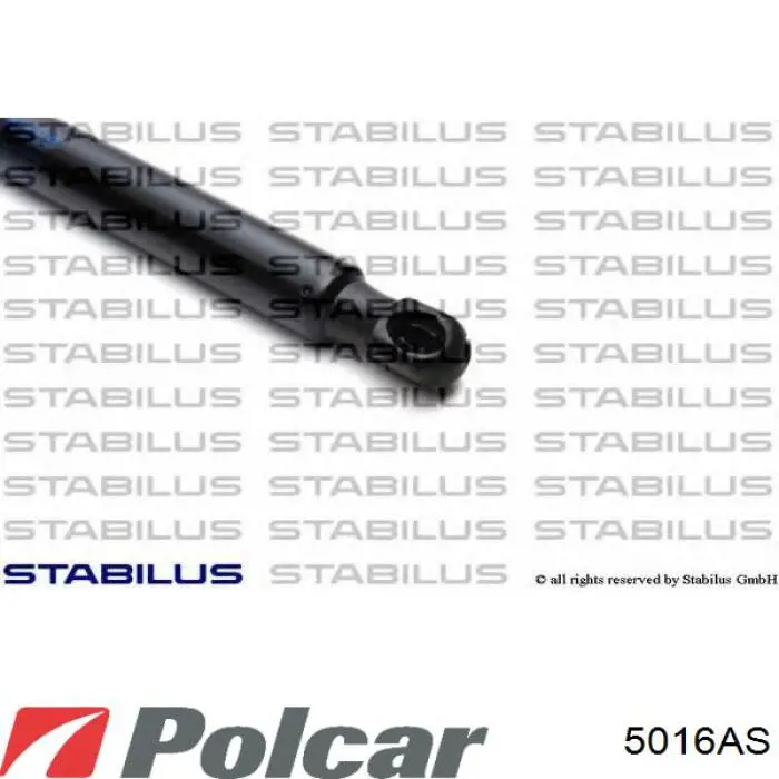 Амортизатор капота газовий Polcar 5016AS ціна, від 8.31 USD