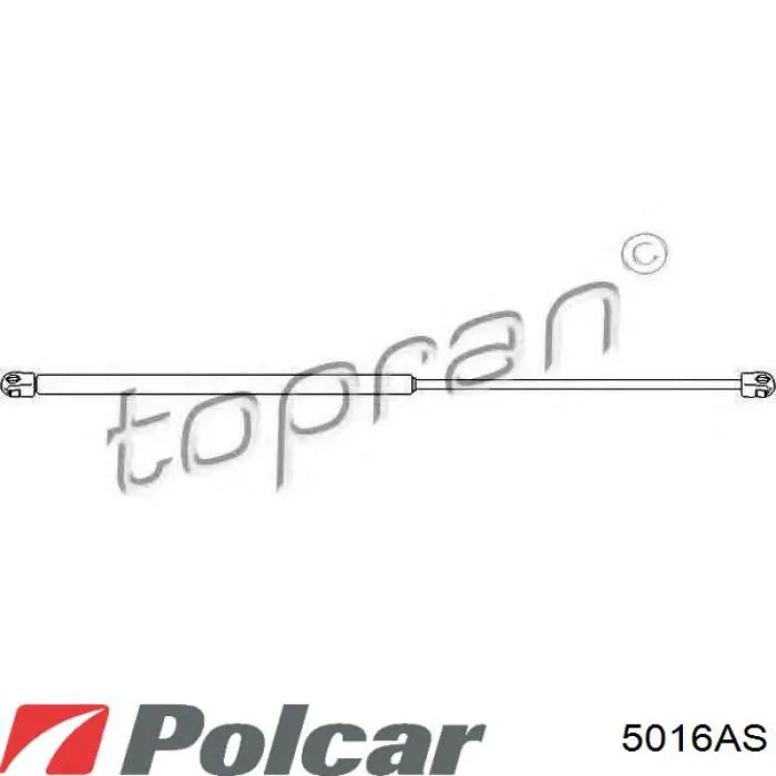 5016AS Polcar Стійка капота