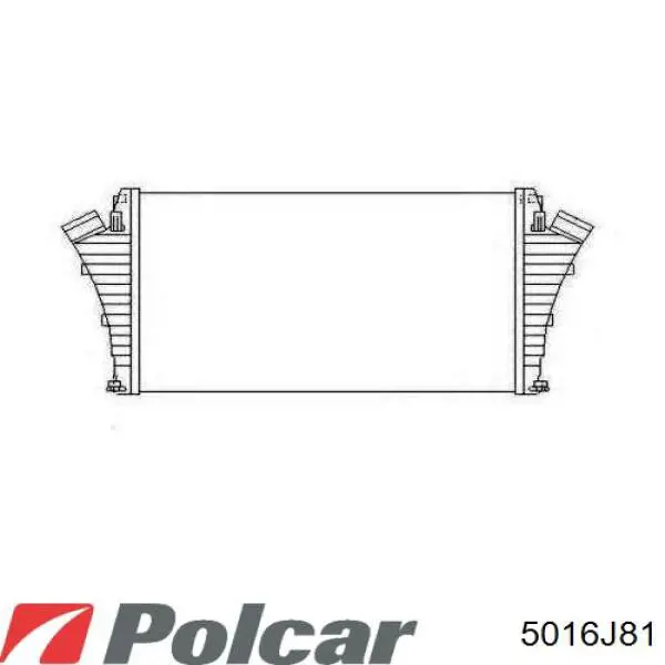 Купити CI69000P Mahle Original Радіатор интеркуллера