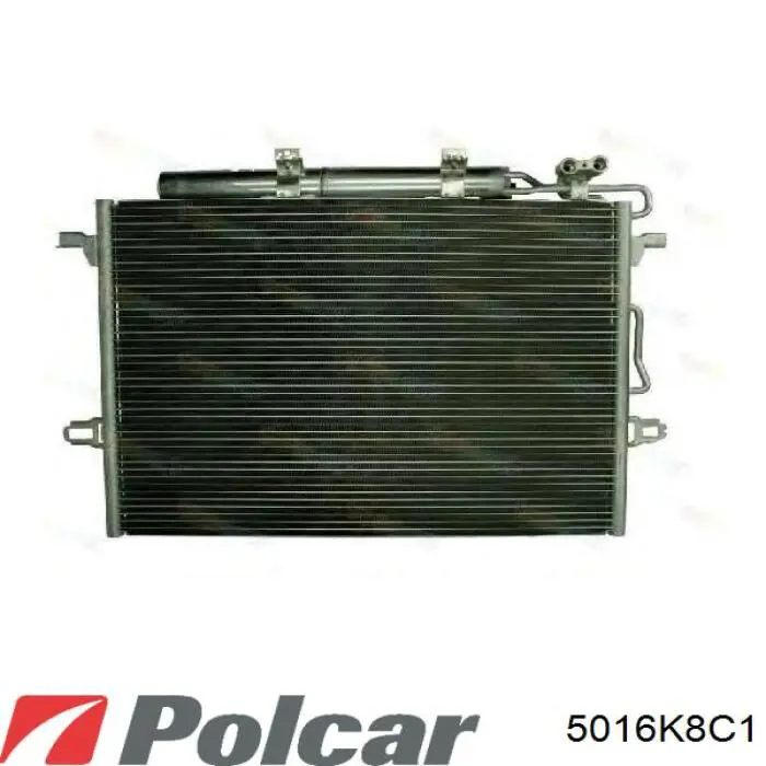 Радіатор кондиціонера 5016K8C1 Polcar