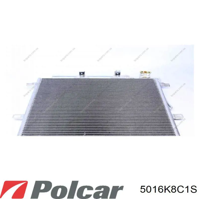 Радіатор кондиціонера 5016K8C1S Polcar