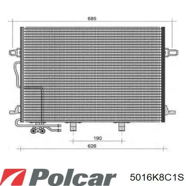 5016K8C1S Polcar Конденсатор