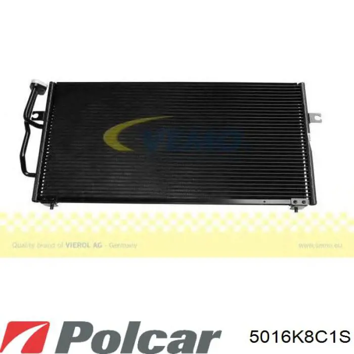 Конденсатор кондиціонера Polcar 5016K8C1S ціна, від 71.74 USD