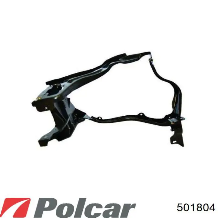 501804 Polcar супорт радіатора верхній/монтажна панель кріплення фар