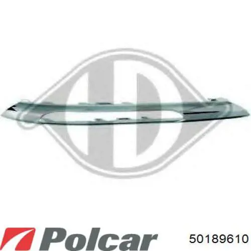 Накладка бампера заднього, центральна Mercedes A2128852021 ціна, від 22.02 USD