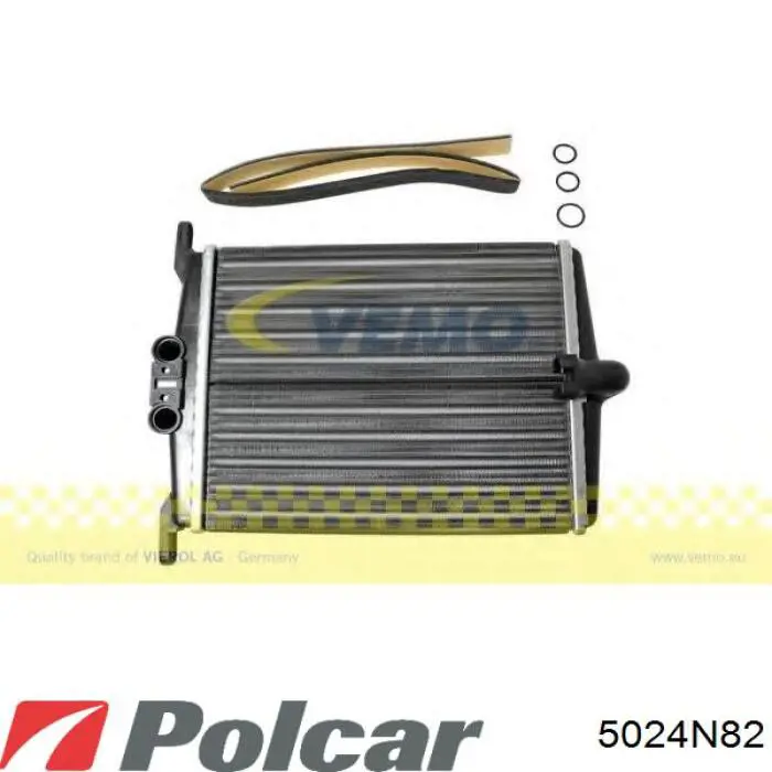 5024N82 Polcar радіатор пічки (обігрівача)
