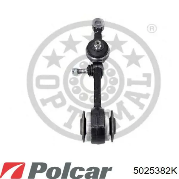 Важіль передньої підвіски нижній, правий 5025382K Polcar
