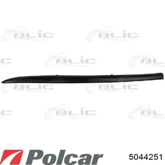 5044251 Polcar Спойлер переднього бампера, лівий