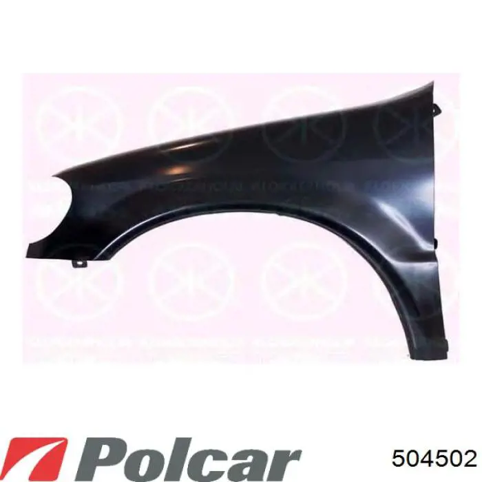 504502 Polcar Крило переднє праве