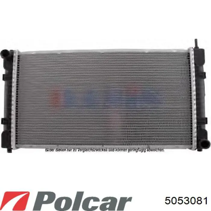 5053081 Polcar Радіатор охолодження двигуна