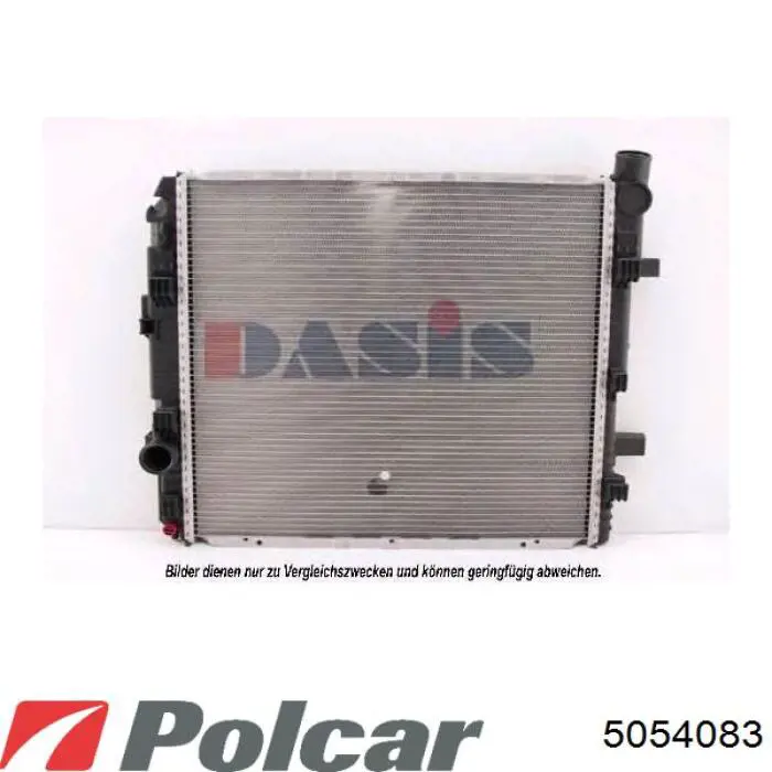 5054083 Polcar Радіатор охолодження двигуна