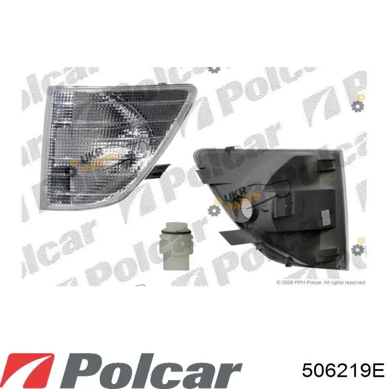 Вказівник повороту лівий 506219E Polcar