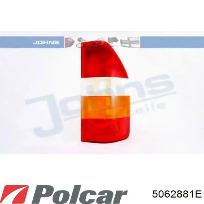 Задні ліхтарі Polcar 5062881E ціна, від 24.67 USD