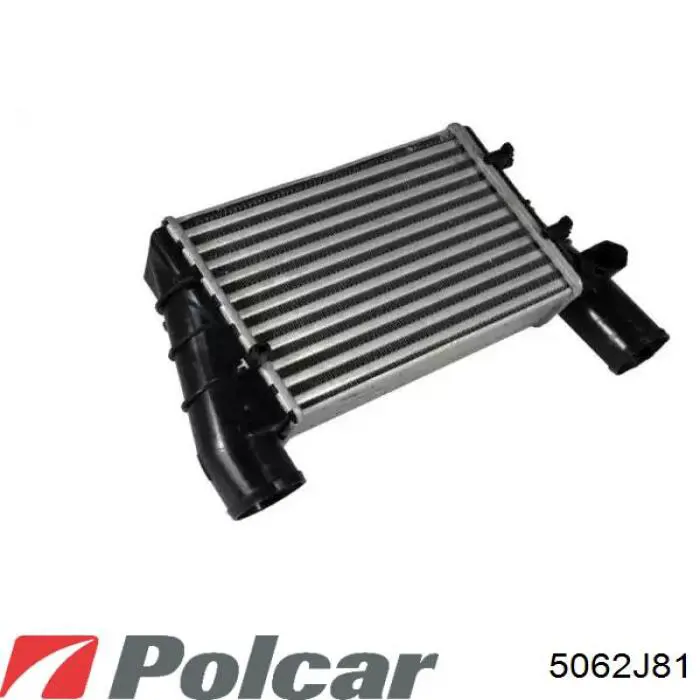 Купити 5062J81 Polcar Радіатор интеркуллера