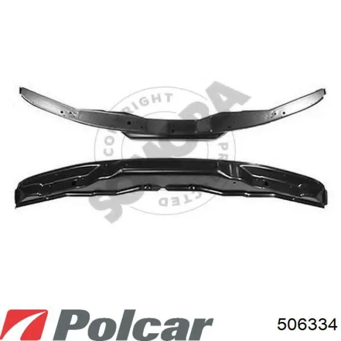 Шина бампера переднього Polcar 506334 ціна, від 56.21 USD