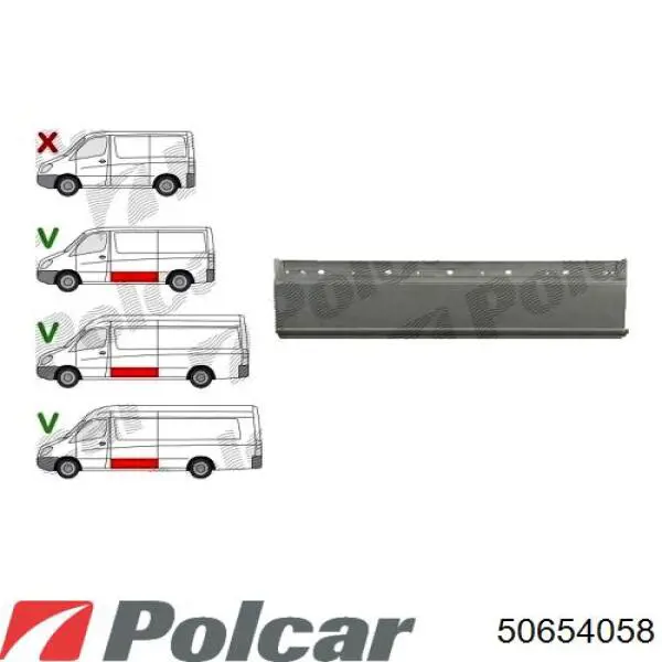  Polcar 50654058 ціна, від 113.94 USD