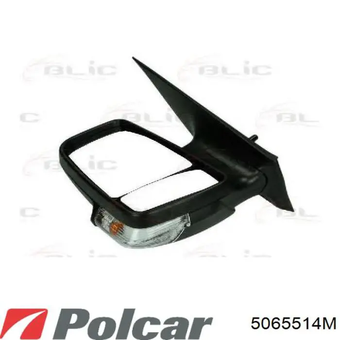 Ліве бічне дзеркало Polcar 5065514M ціна, від 82.97 USD
