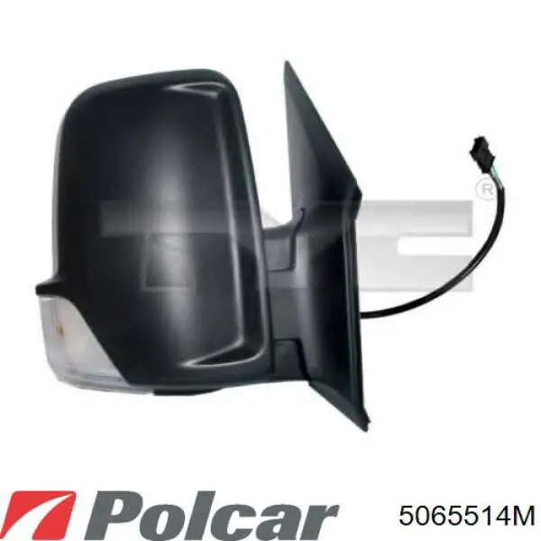 Ліве бокове дзеркало 5065514M Polcar