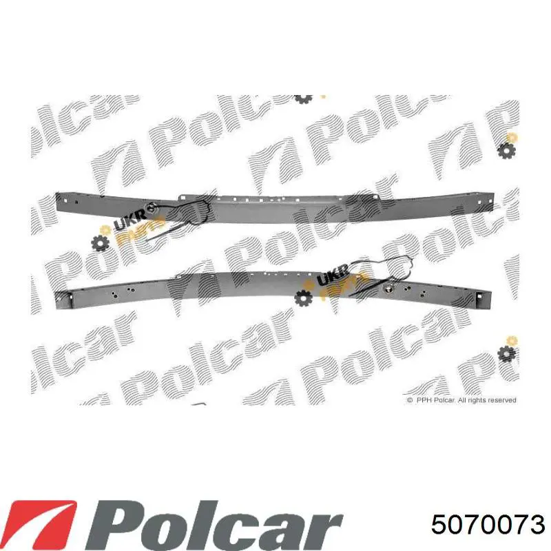 Купити A2076200300 Mercedes Буфер бампера переднього
