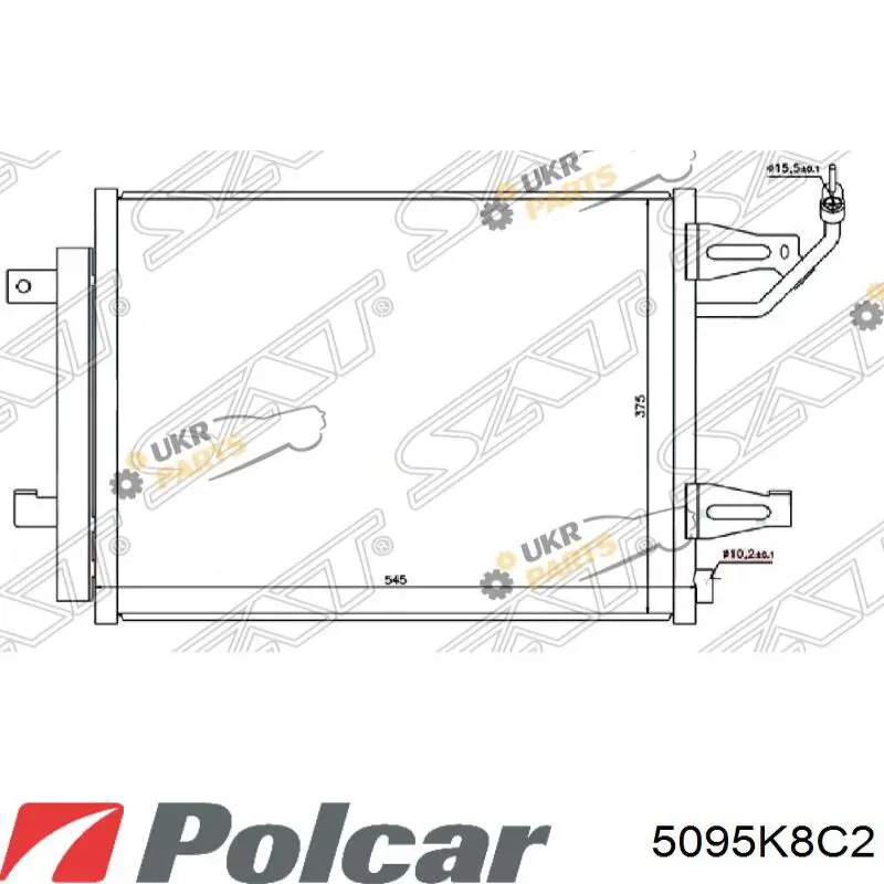 5095K8C2 Polcar Конденсатор