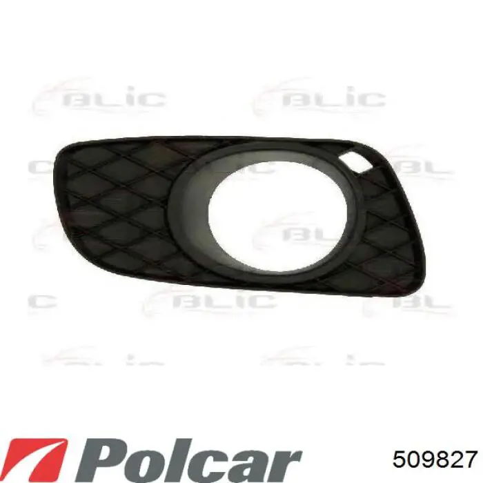 509827 Polcar Решітка переднього бампера, центральна