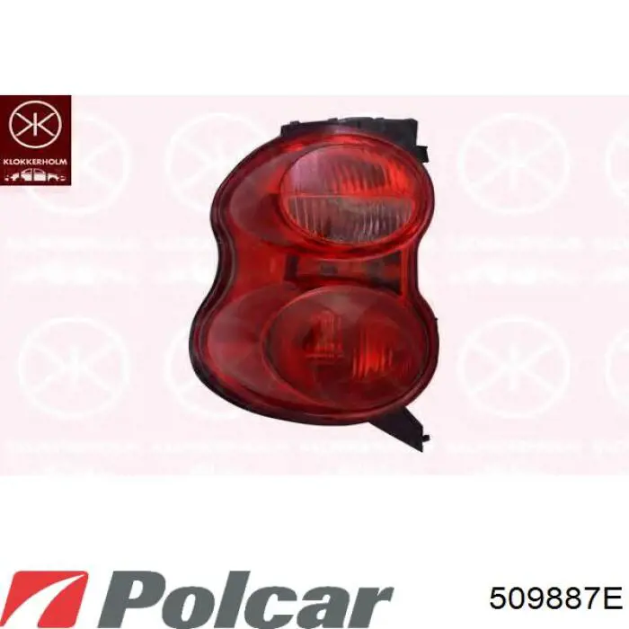 509887E Polcar Задня ліва фара