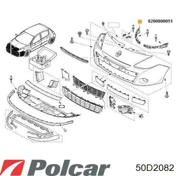  Polcar 50D2082 ціна, від 84.23 USD