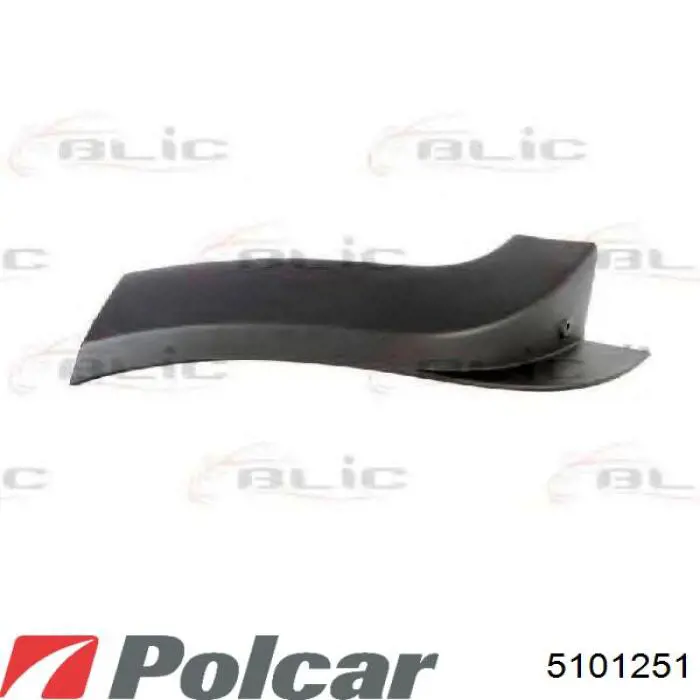 Спойлер переднього бампера, лівий 5101251 Polcar