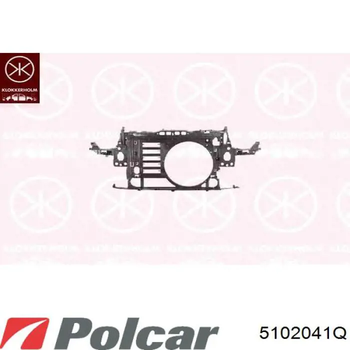 Рамка радіатора 5102041 Polcar