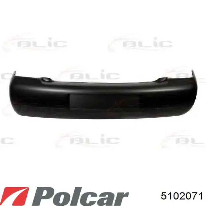5102071 Polcar Бампер передній в зборі