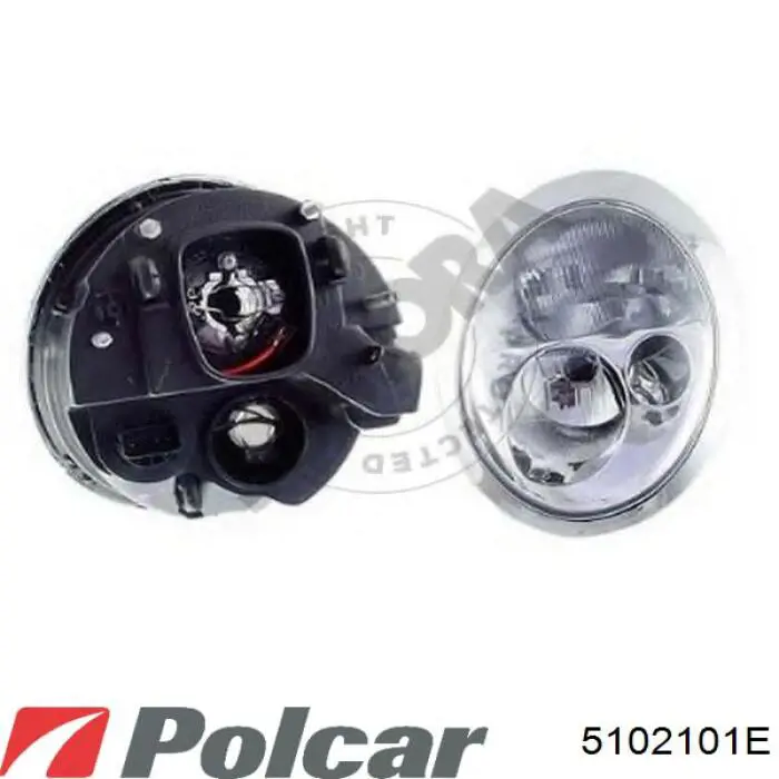 Основна фара - вставка Polcar 5102101E ціна, від 134.36 USD