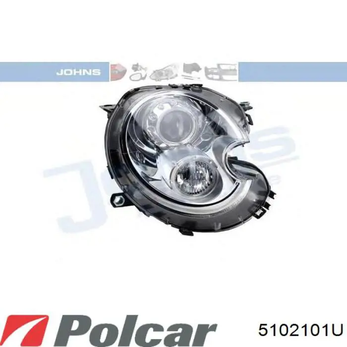 Купити 5102101U Polcar Фара правая