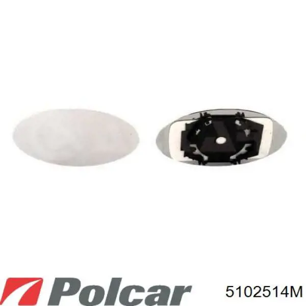 Купити 5102514M Polcar Бічне дзеркало заднього виду ліве