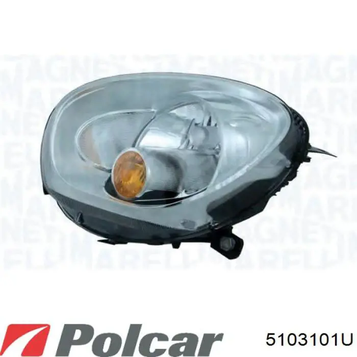 Фара правая Polcar 510310U ціна, від 278.54 USD