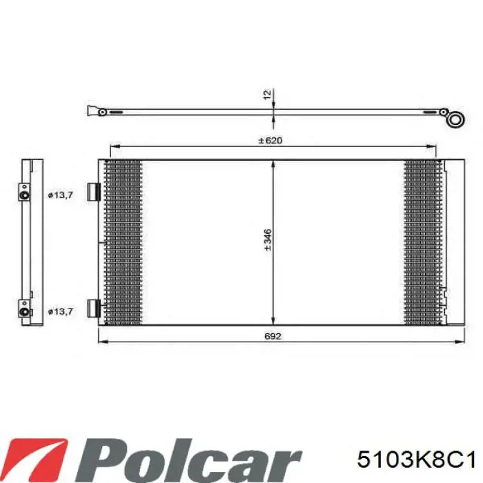 5103K8C1 Polcar Конденсатор