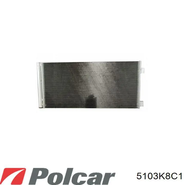 Конденсатор кондиціонера Polcar 5103K8C1 ціна, від 59.99 USD