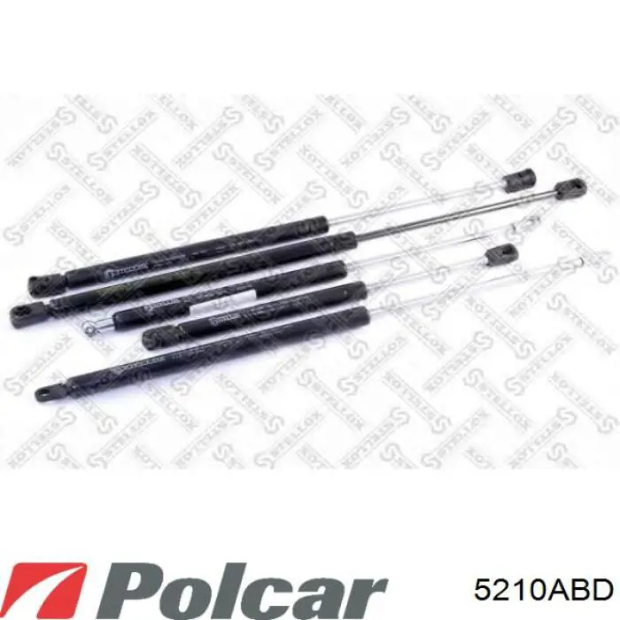 5210ABD Polcar Амортизатор кришки багажника / двері 3/5-ї задньої