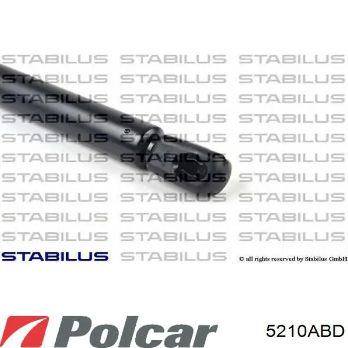 Амортизатор двері задньої Polcar 5210ABD ціна, від 6.64 USD