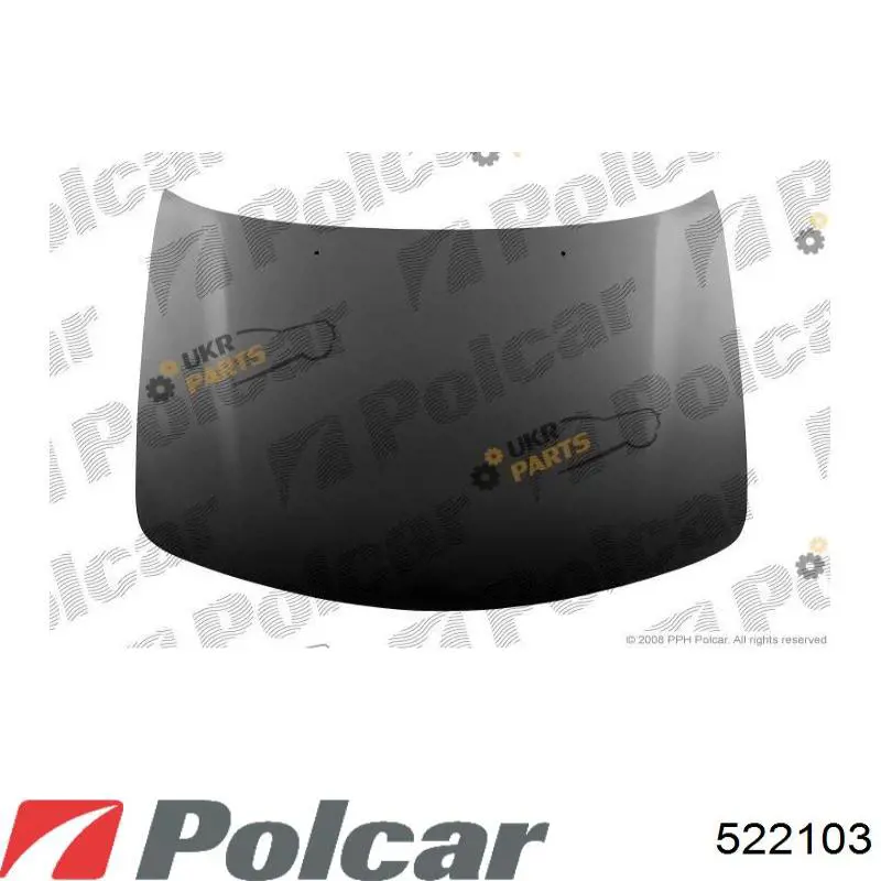 Купити 522103 Polcar Капот