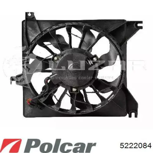 5222084 Polcar Радіатор охолодження двигуна