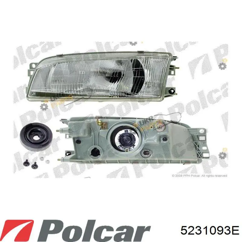 Фара ліва 5231093E Polcar