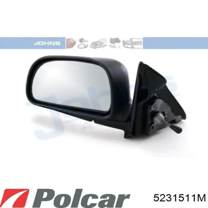 Дзеркало заднього виду, ліве на Mitsubishi Lancer VI CJ, CP