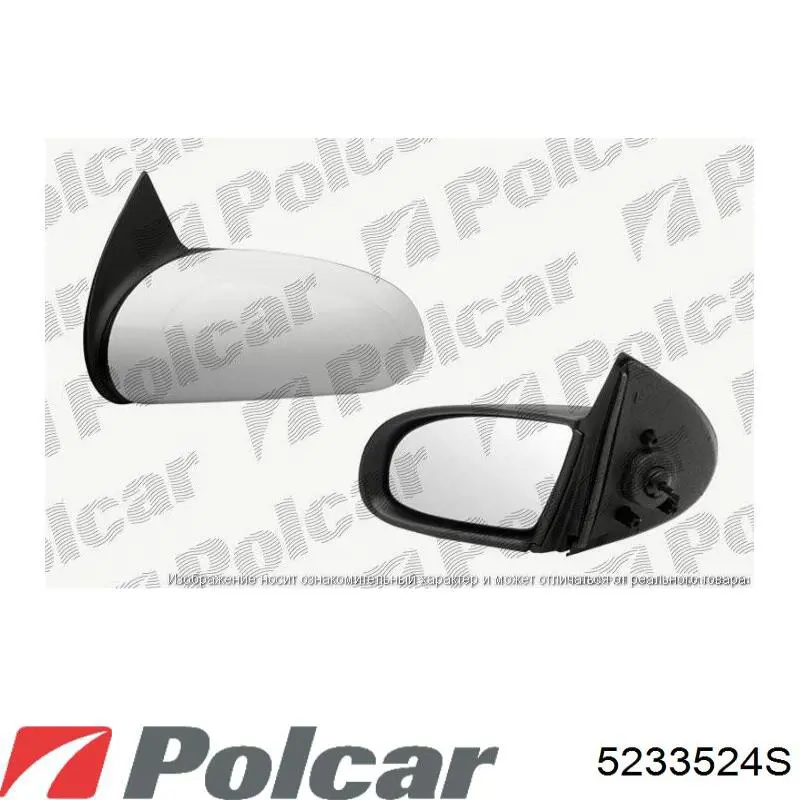 5233524S Polcar Праве дзеркало заднього виду