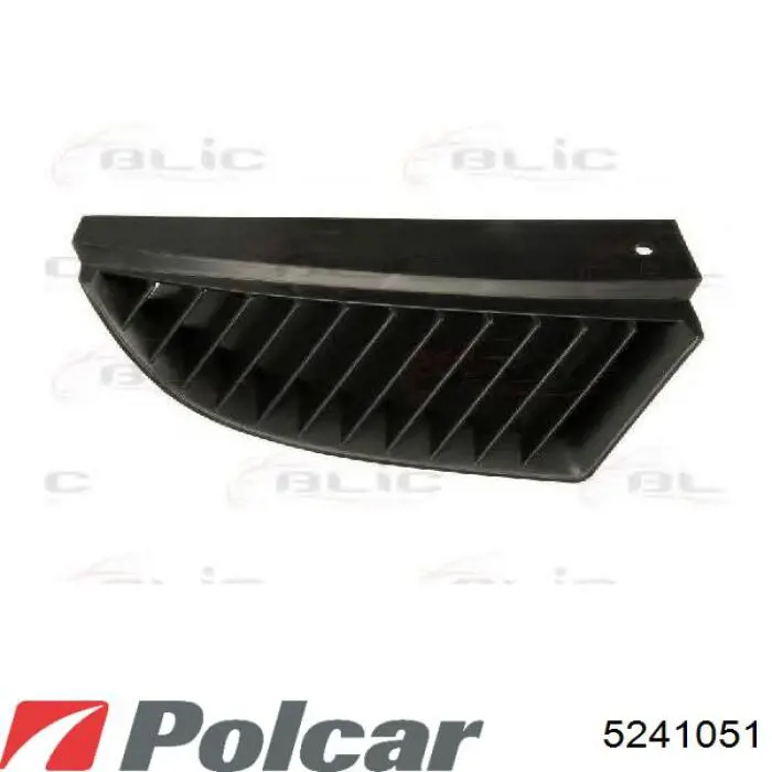 Решітка радіатора ліва Polcar 5241051 ціна, від 14.82 USD