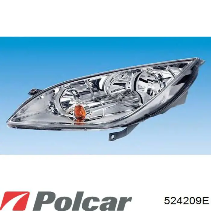 Фара ліва 524209E Polcar