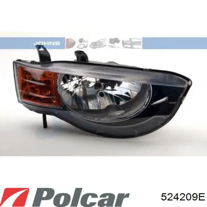 524209E Polcar Фара дальнього світла в зборі