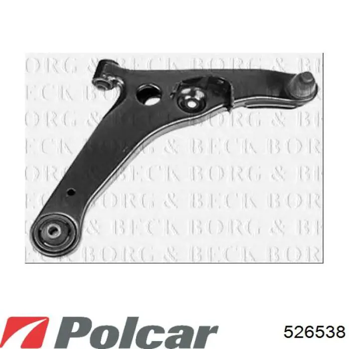 Важіль передньої підвіски нижній, правий Polcar 526538 ціна, від 44.34 USD