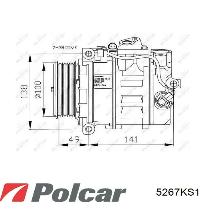 Насос кондиціонера Lucas ACP954