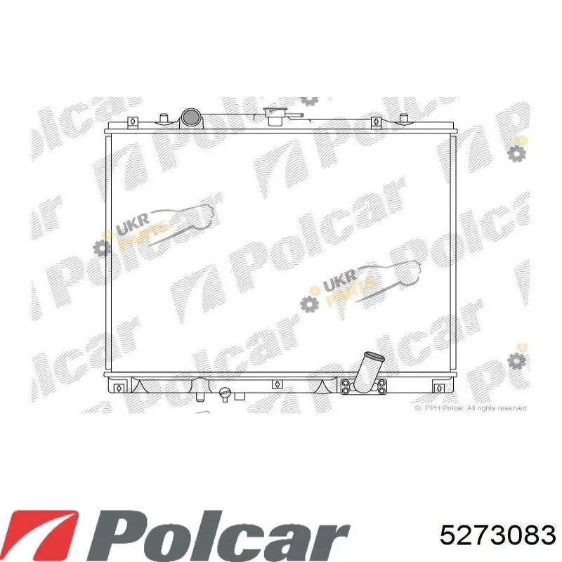 Радіатор 5273083 Polcar